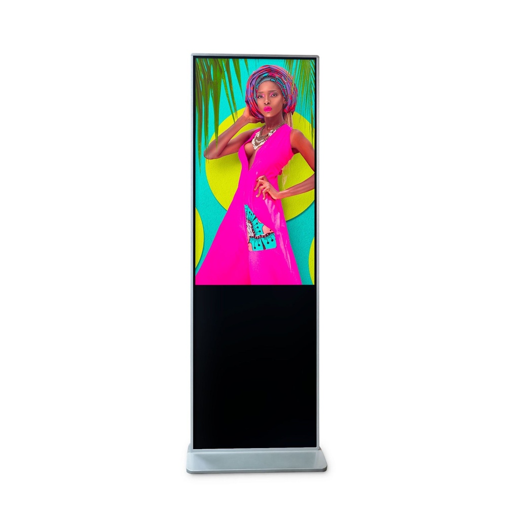Pantalla publicidad dinámica LCD Full HD de 43" pulgadas Táctil