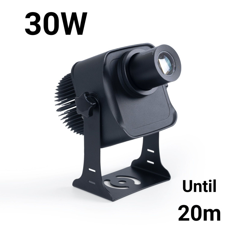 LED GOBO projector 30W outdoor rotating - IP65