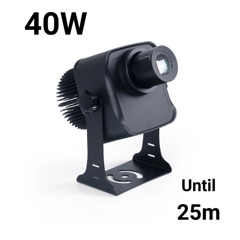 GOBO 40W rotating outdoor LED spotlight - IP65