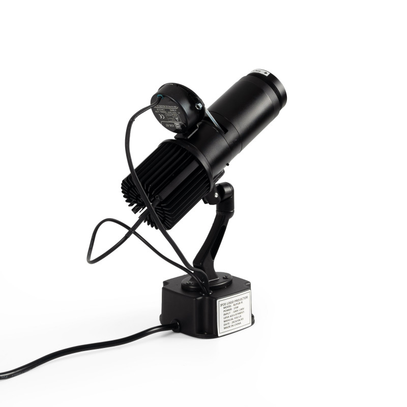 Rotating LED GOBO Projector - 15W - Indoor - 20° Optics - IP20