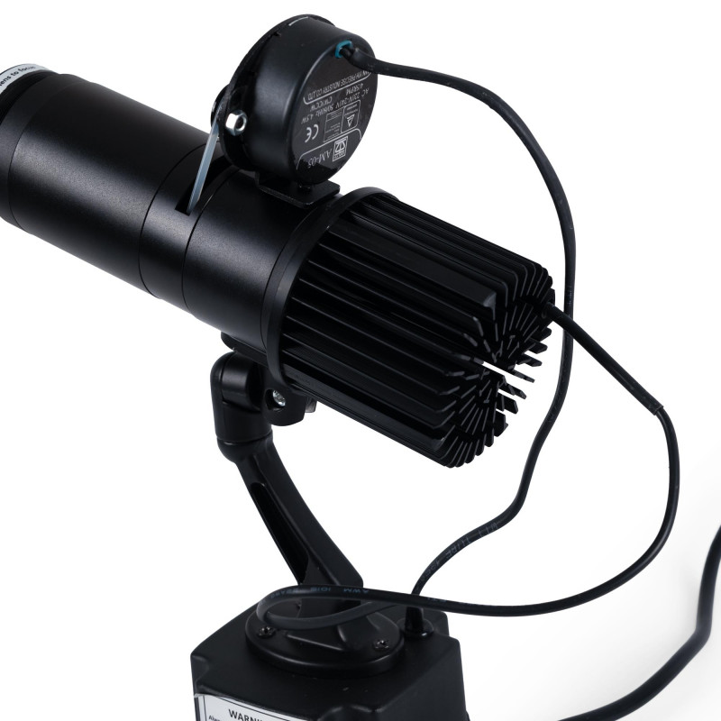 Rotating LED GOBO Projector - 15W - Indoor - 20° Optics - IP20