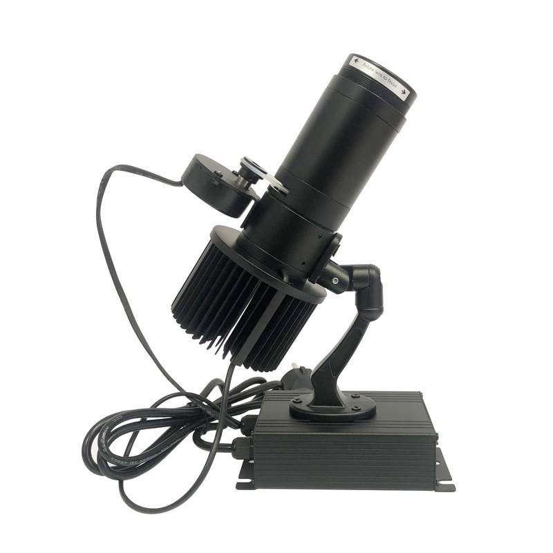 Rotating LED GOBO projector - 30W - Indoor - 20° Optics - IP40