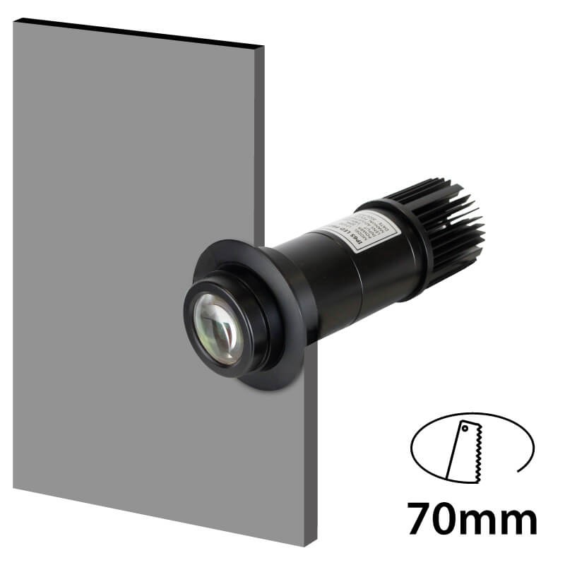 Recessed LED GOBO projector - 10W- Indoor - IP40