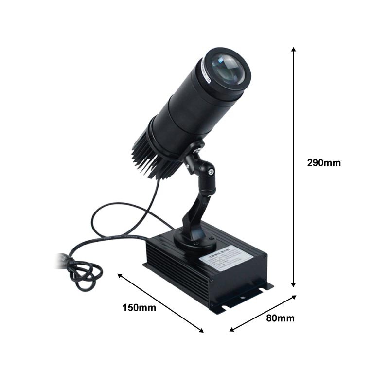 Fixed LED GOBO projector - 20W - Indoor - 20° Optics - IP20