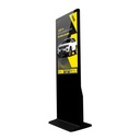 Indoor advertising totem - Full HD 43" LCD - Touch / Non touch screen - Android