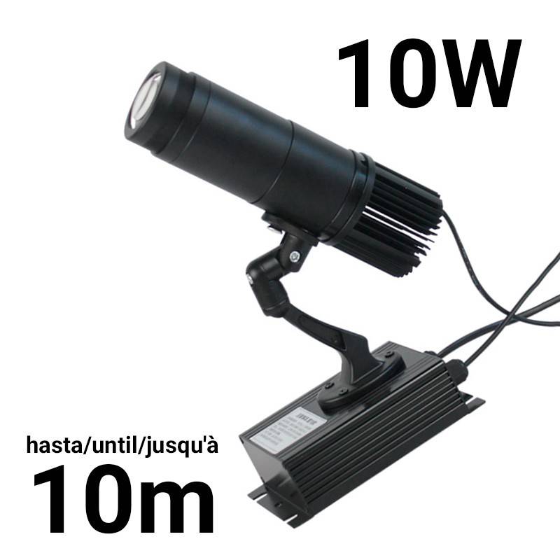 Projecteur GOBO LED 10W fixe - Intérieur - Optique 20° - IP20