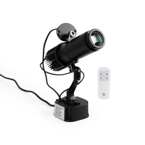 [BLP10I-R] Rotating LED GOBO Projector - 15W - Indoor - 20° Optics - IP20